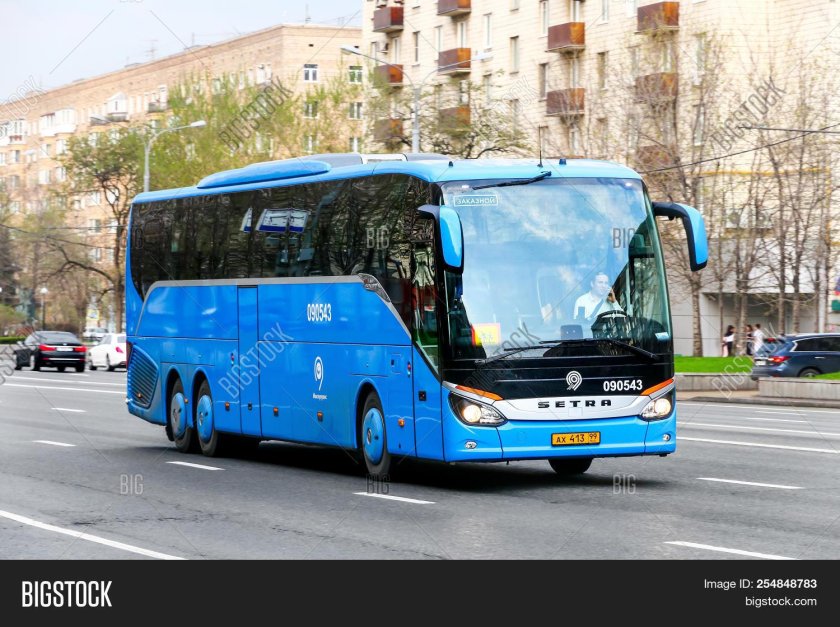 Setra s515hd мосгортранс