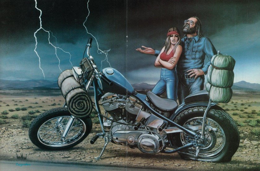 Картины Харлей Дэвидсон Дэвид Манн