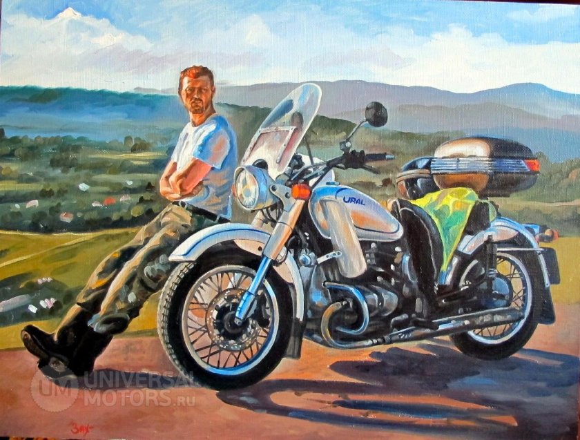 МОТОАРТ художники Дэвид уль