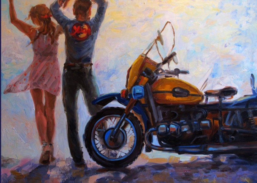 МОТОАРТ художники Дэвид уль