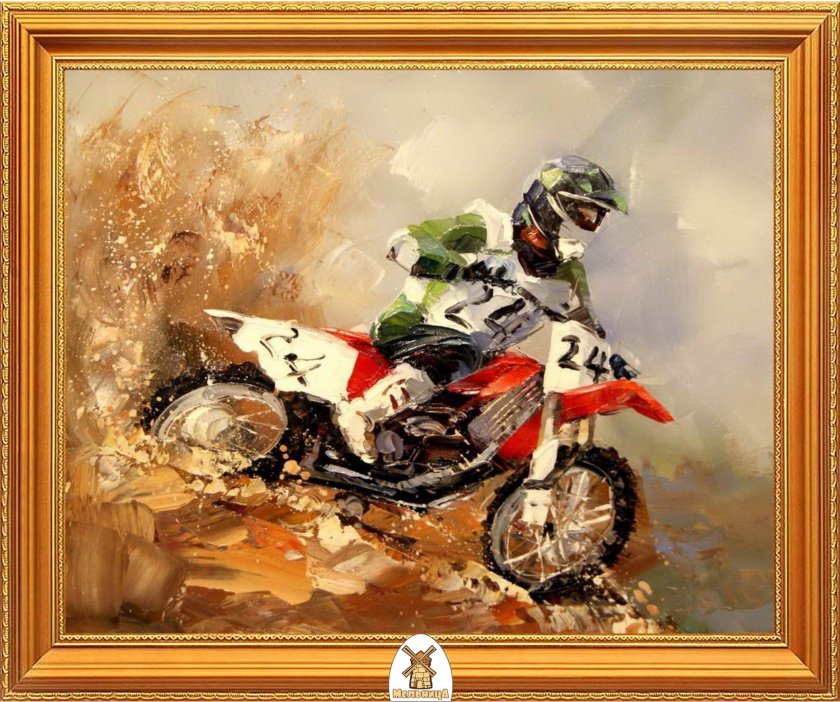 Художник Бруно Тина Августо лошади