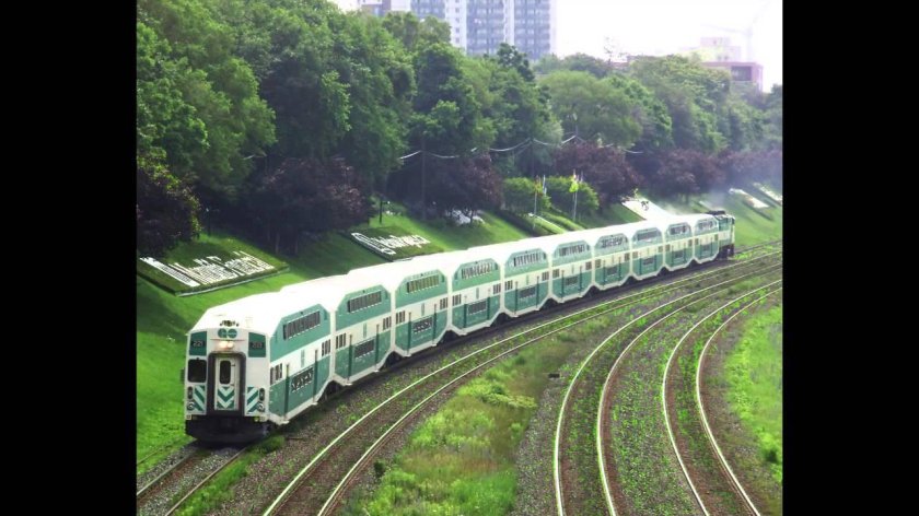 Bombardier bilevel coach