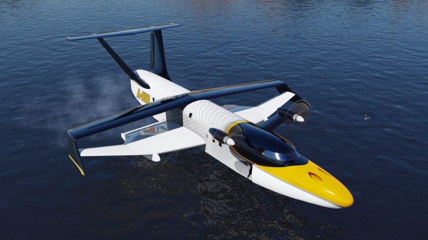 Экраноплан а 050 Чайка 2