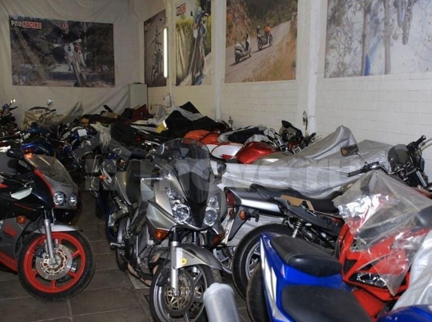 Хранение мотоцикла