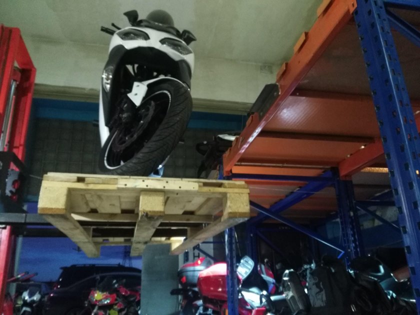 Хранение мотоцикла