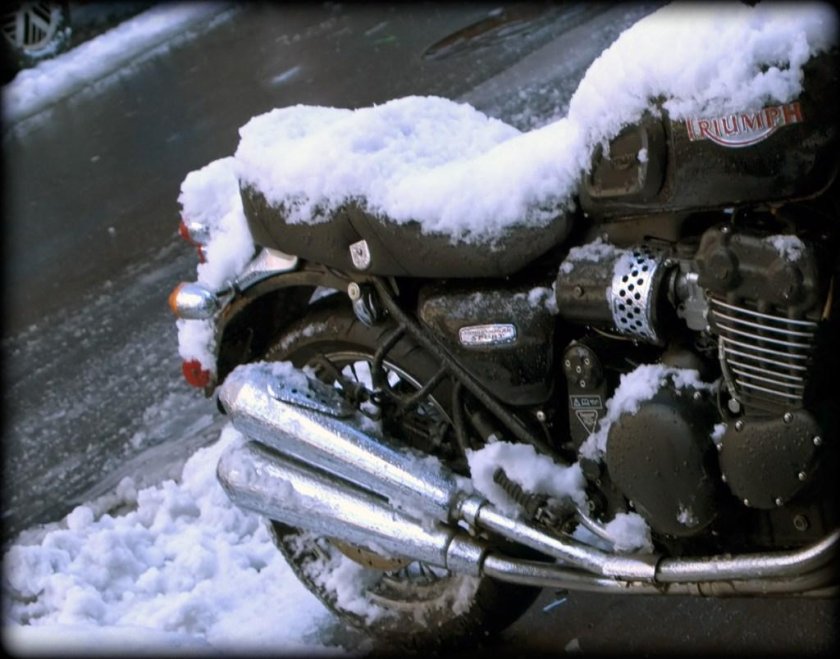 Зимний мотоцикл