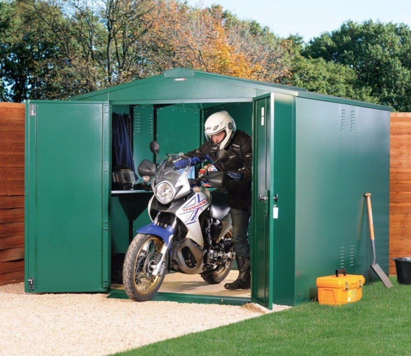 Гараж для мотоцикла