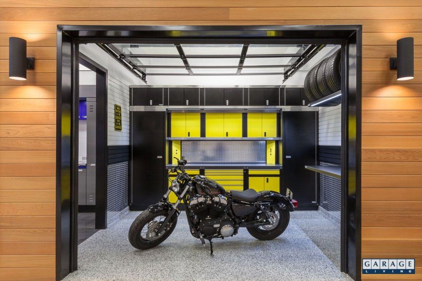 Гараж для мотоцикла