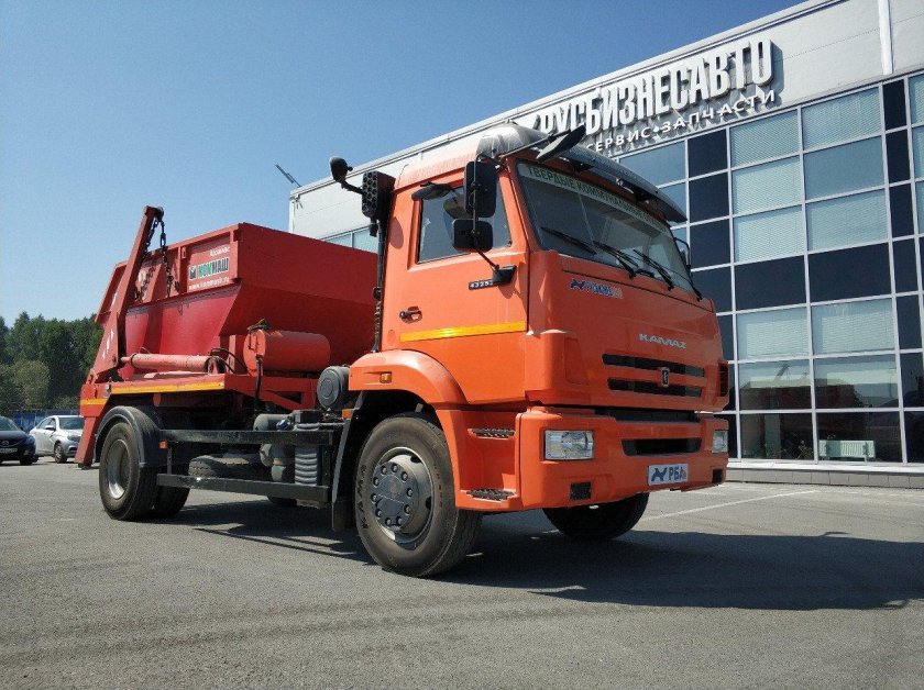 Бункеровоз ко-440а1 КАМАЗ 43255