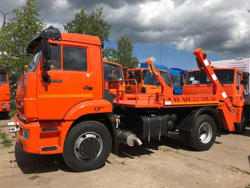 КАМАЗ 43255 бункеровоз
