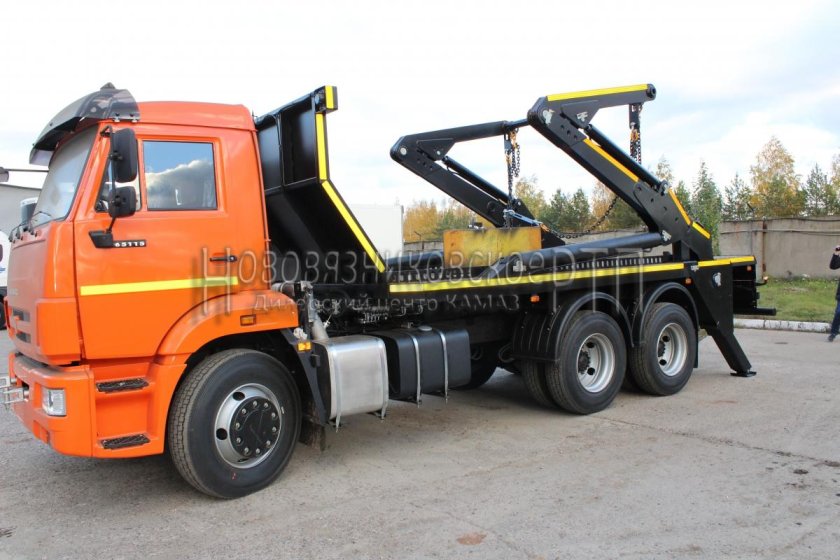 КАМАЗ 65115 бункеровоз