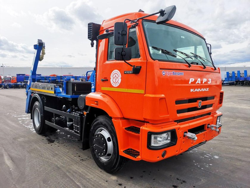 Бункеровоз камаз