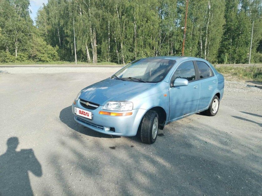 Шевроле авео 2004 года