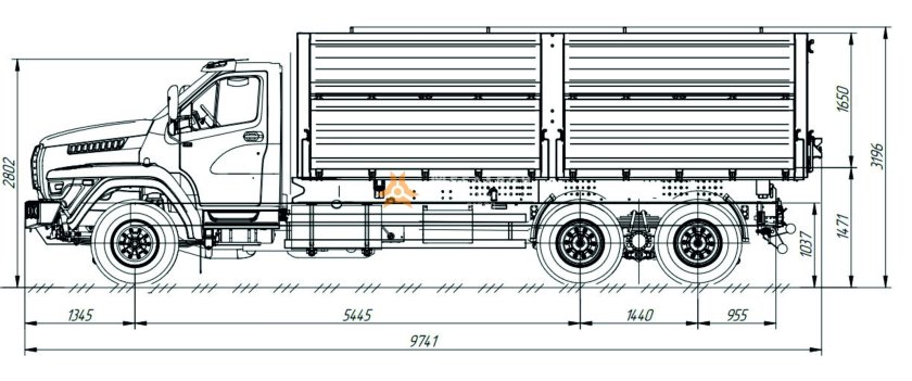 Урал Некст 73945-6921-01м36
