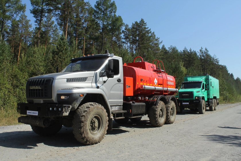 Шасси Урал Некст 6х6