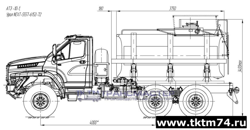 Шасси Урал 5557