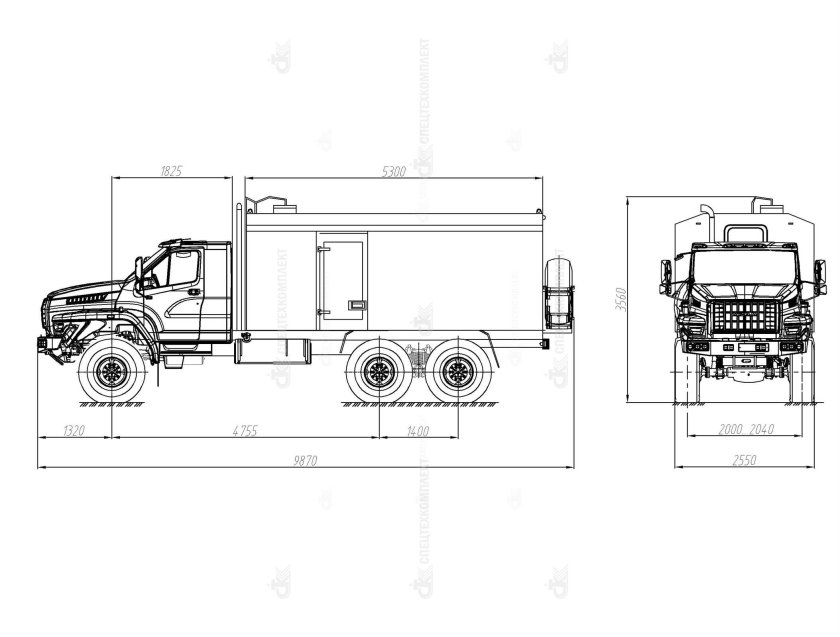 ППУА Урал 4320