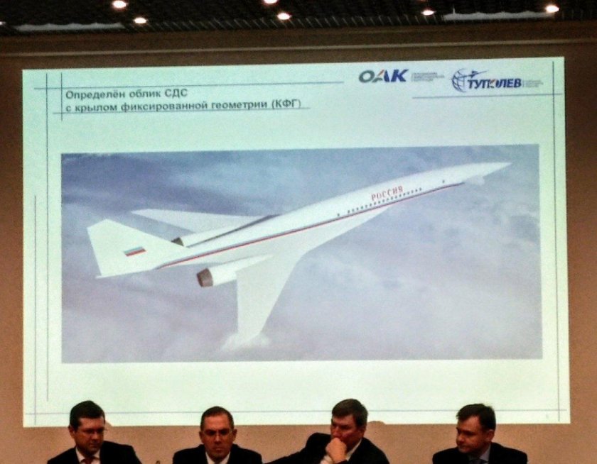 Пассажирский сверхзвуковой самолёт на базе ту-160