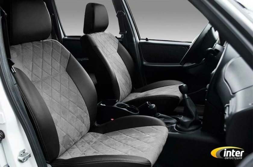 Чехлы Нива Шевроле экокожа