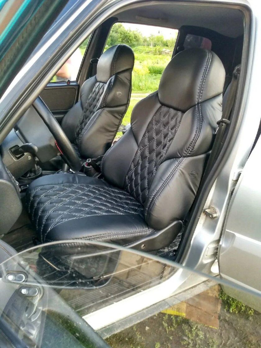 Чехлы шевроле нива ромб автопилот