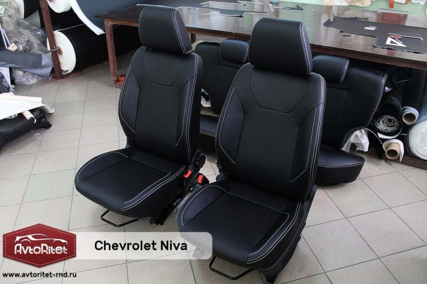 Каркасные чехлы на Шевроле Нива
