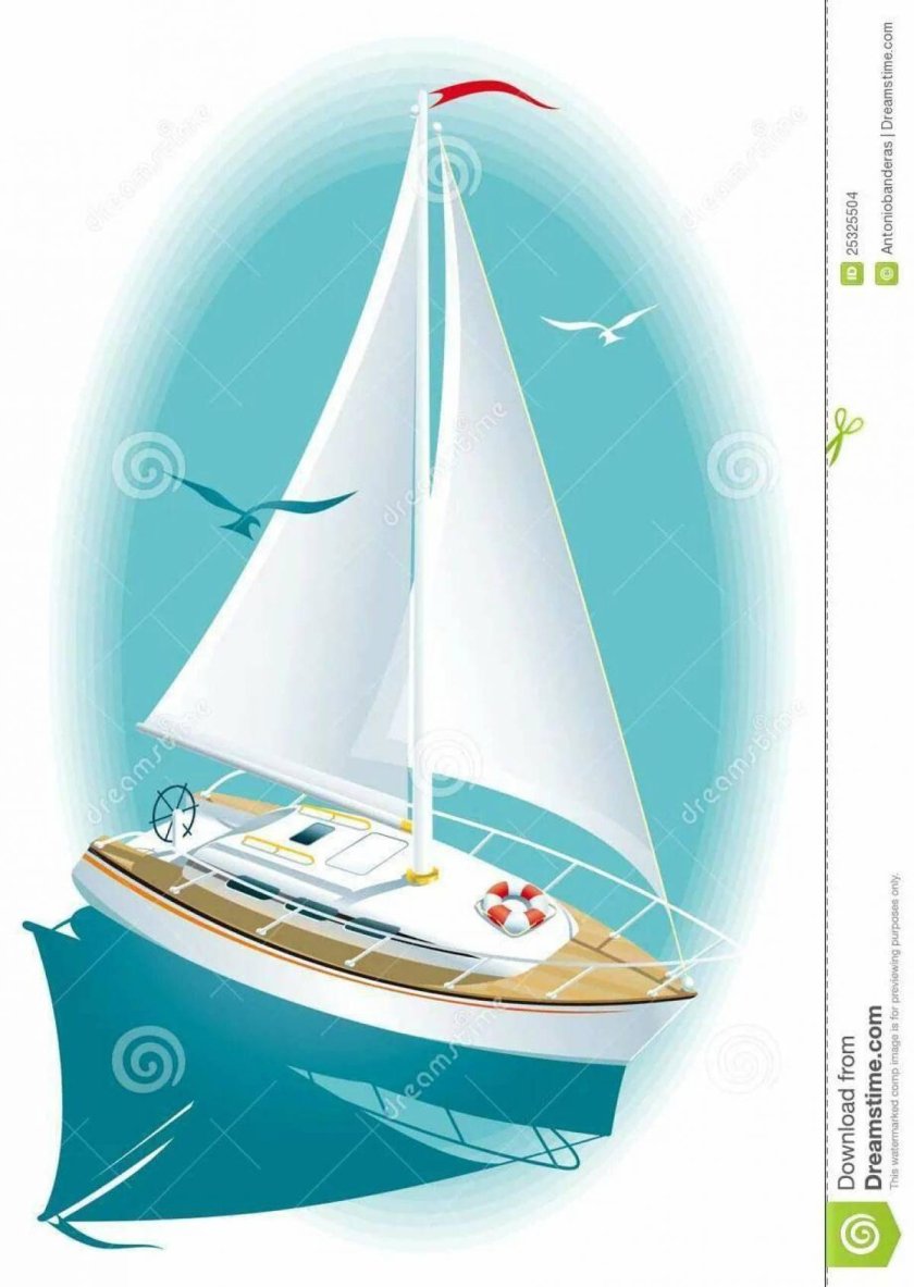 Дети на яхте