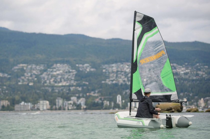 Миникат парусный катамаран