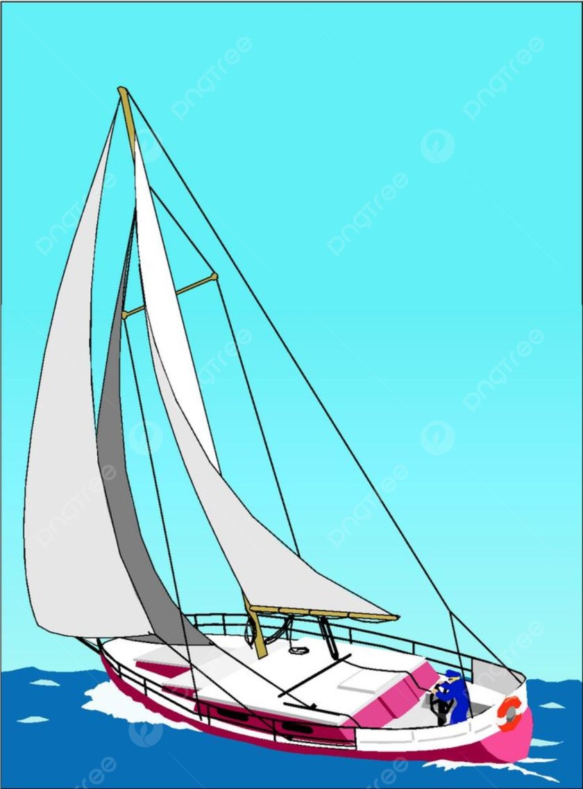 Дети на яхте