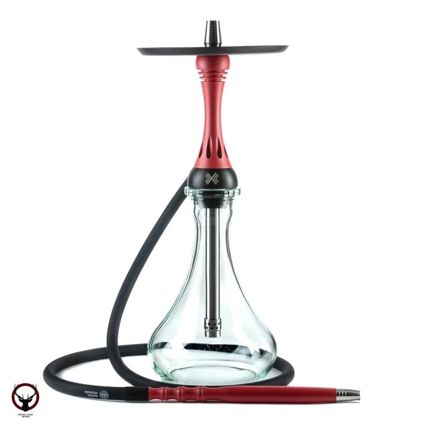 Alpha Hookah x - Red Matte
