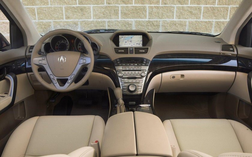 Акура МДХ 2008 салон