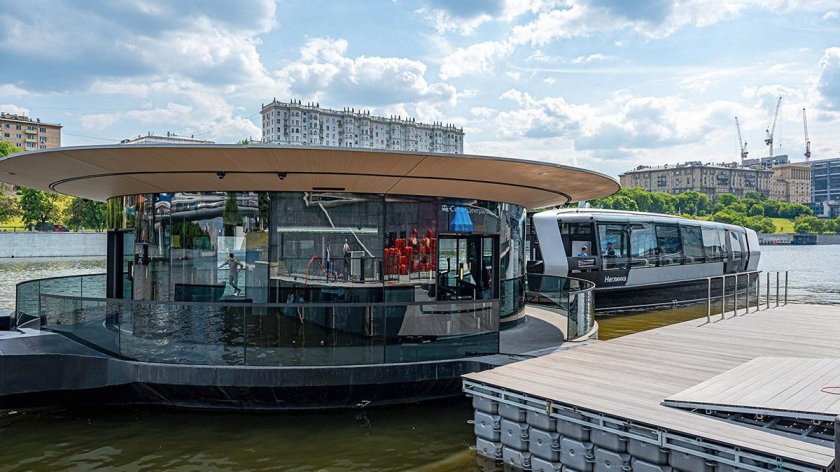 Речной трамвайчик Речной вокзал