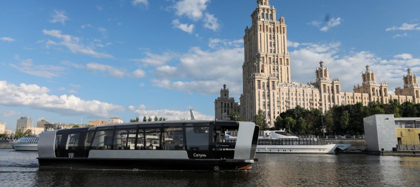 Речные электросуда Москва