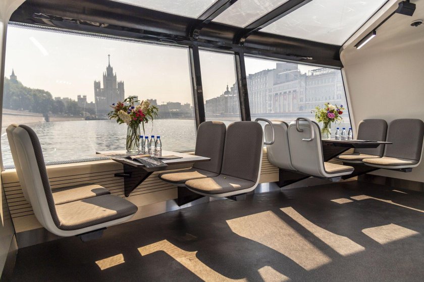 Электрический Речной трамвайчик Москва