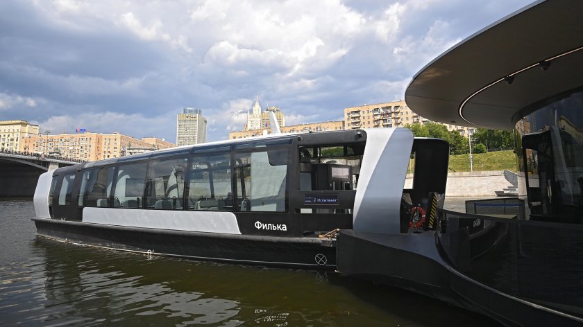 Речные трамвайчики Рэдиссон в Москве