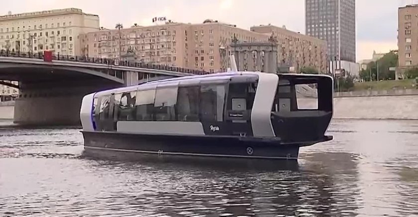 Электрический Речной трамвайчик Москва