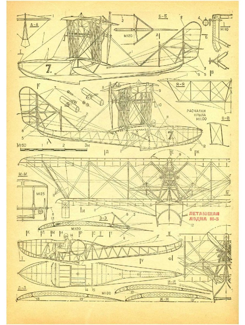 Летающая лодка Григоровича м-5