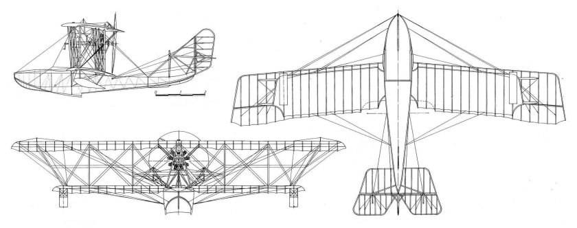 Летающая лодка чертежи