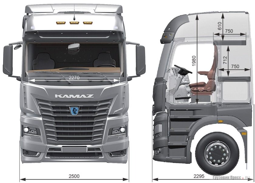 Тягач КАМАЗ-54901