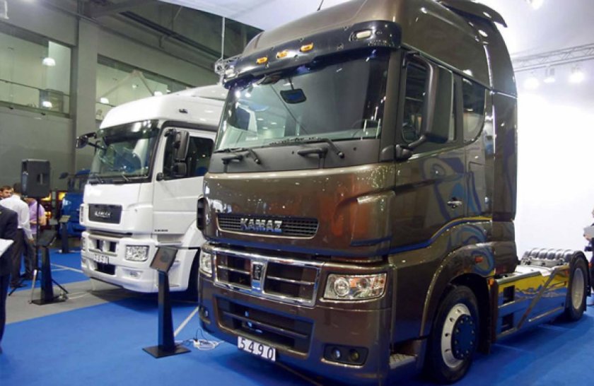 Новый КАМАЗ тягач 5490