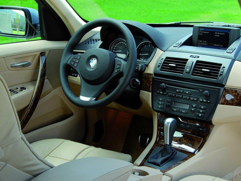 BMW x3 2008 салон