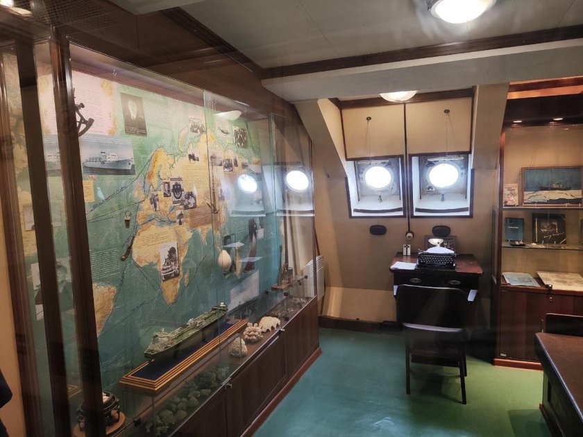 Ледокол красин каюта капитана