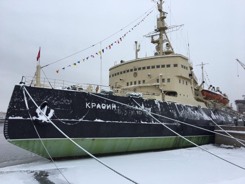 Ледокол Красин Святогор