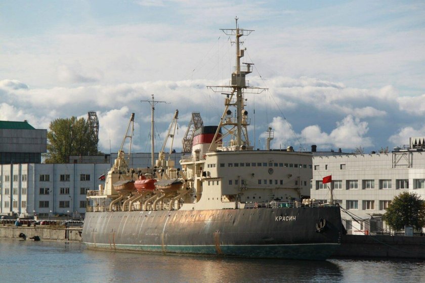 Музей ледокол Красин в Санкт-Петербурге
