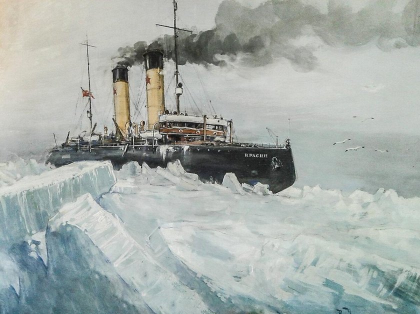Красин ледокол 1916