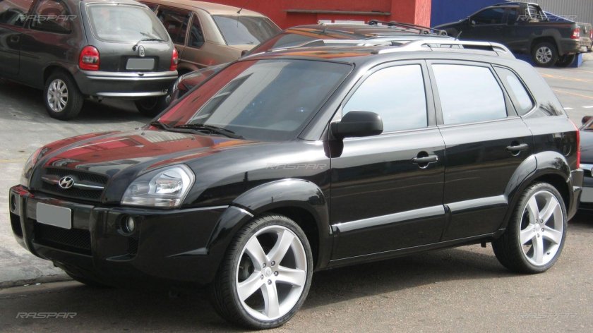 Hyundai Tucson 2008 обвес