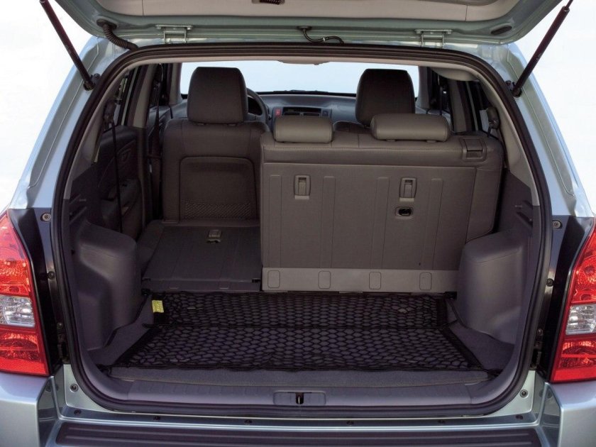 Hyundai Tucson 2004 багажник