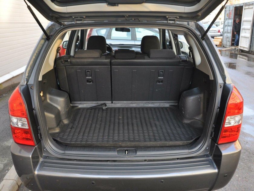 Hyundai Tucson 1 поколение багажник