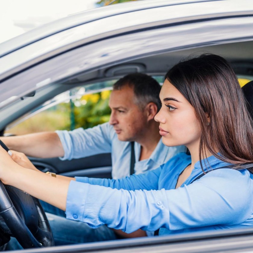 Машина вождение