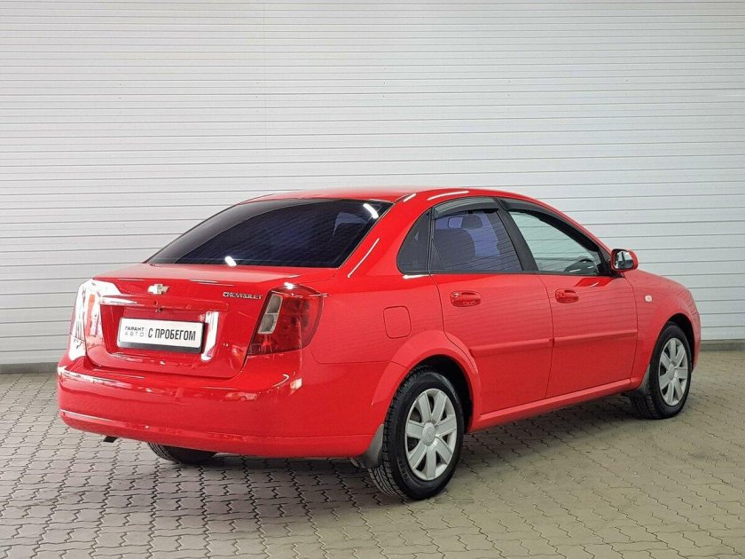 Chevrolet Lacetti 2007 красная