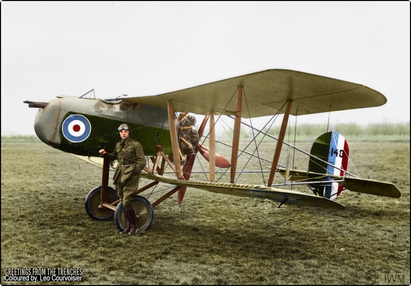 Самолет Виккерс первая мировая